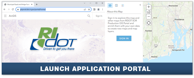 Launch Municipal Roads & Bridges Application Portal